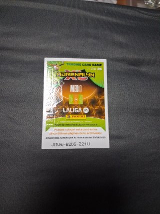 Carta Panini Dynasty Modric Balón de Oro