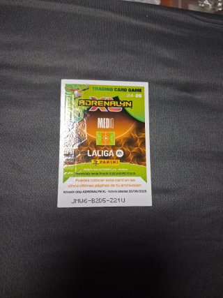 Carta Panini Dynasty Modric Balón de Oro