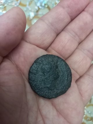 Moneda romana Sestercio Romano Nerón