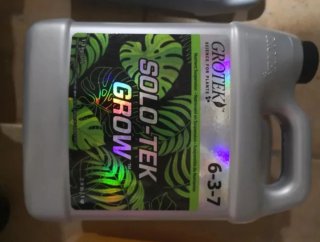 Grotek Solo Tek Grow 6-3-7 Fertilizante