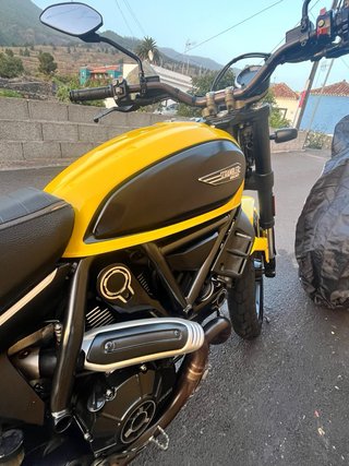 Ducati Scrambler Icon Amarilla