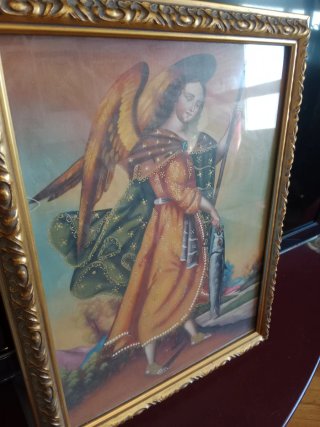 Cuadro San Rafael Arcángel 35x45