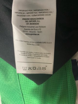 Camiseta FILA negra