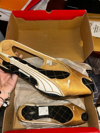 Puma Sahlia LO Vintage Oro Donna