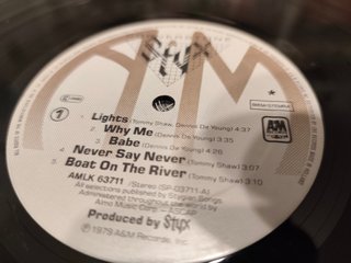 Vinilo Styx - Cornerstone (1979)
