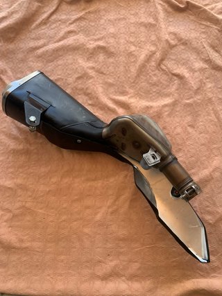 Tubo de escape original Kawasaki Z800e 2013