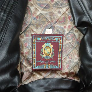 Gabardina Hombre Talla XL Negra