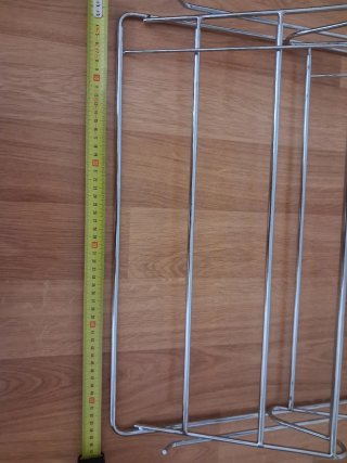 Zapatero de aluminio extensible armario