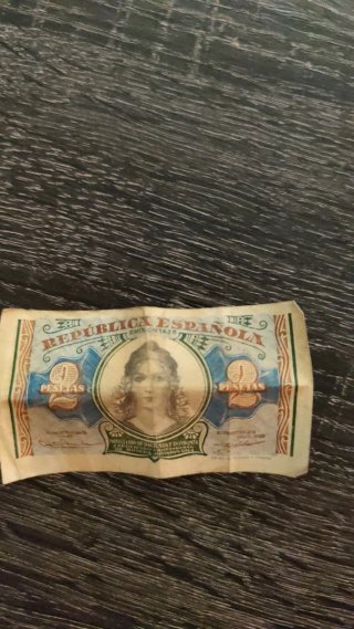 Billetes Pesetas Banco de España 1935
