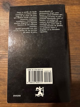 Amor se escribe sin hache (Letras Hispanicas / ...