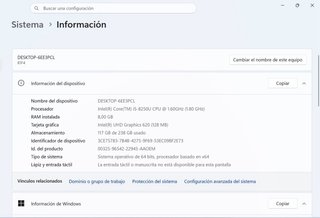 Portátil Lenovo