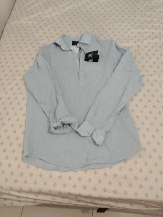 Camisa Ala Vaquera Azul Talla M