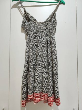 Vestido playero estampado