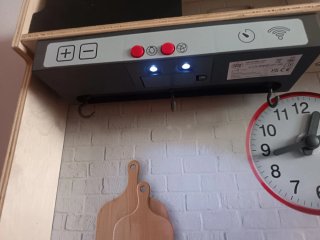 Cocinita de madera para niños