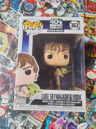 Funko Pop Luke Skywalker & Yoda 363