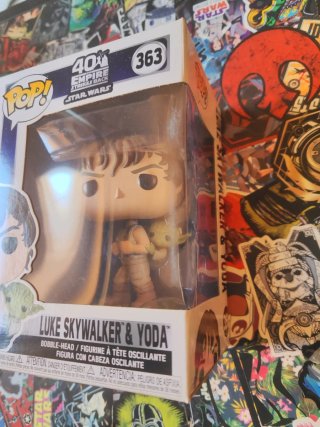 Funko Pop Luke Skywalker & Yoda 363