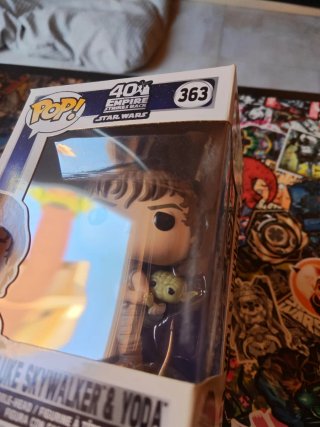 Funko Pop Luke Skywalker & Yoda 363