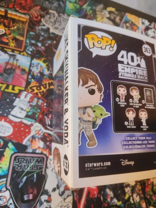 Funko Pop Luke Skywalker & Yoda 363