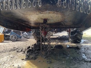 Desbrozadora de cadenas agrícola