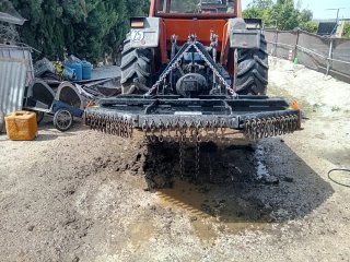 Desbrozadora de cadenas agrícola