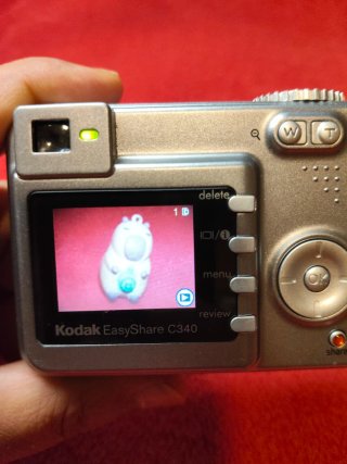 Cámara Kodak EasyShare C340 Plata