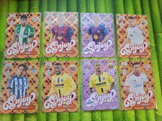 Lote 8 Cromos Megacracks Enjoy + Power