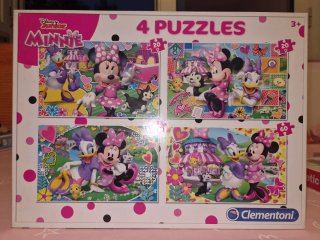 4 Puzzles Minnie Disney Junior