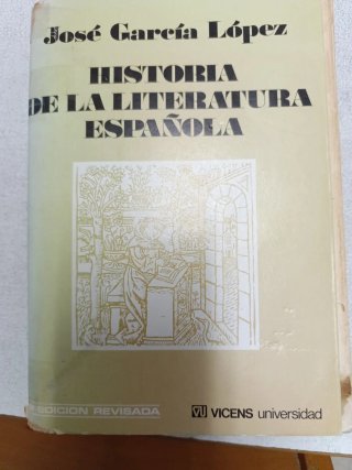 Libro de Historia de la Literatura española