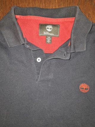 Polo Timberland Azul.54cm ancho por 64 largo