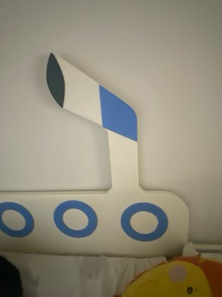 Litera Blanca Madera Submarino