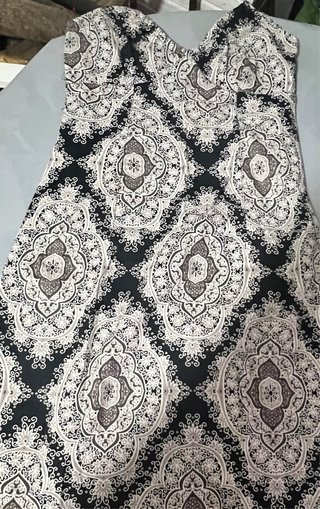 Vestido estampado talla S