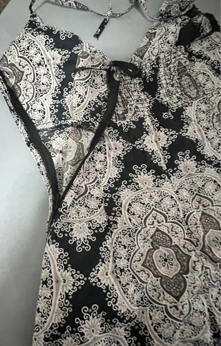 Vestido estampado talla S