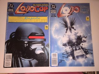 Lote de comics lobo.