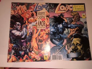 Lote de comics lobo.