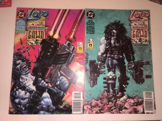 Lote de comics lobo.