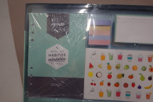 Set Agenda Mr. Wonderful Hábitos Saludables
