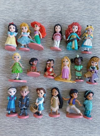 18 Figuras Disney Animators Set Regalo