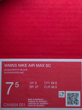 Nike Air Max SC Mujer Talla 38.5