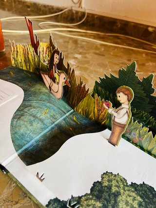 Lote de 3 libros infantiles, dos con popup pop ups