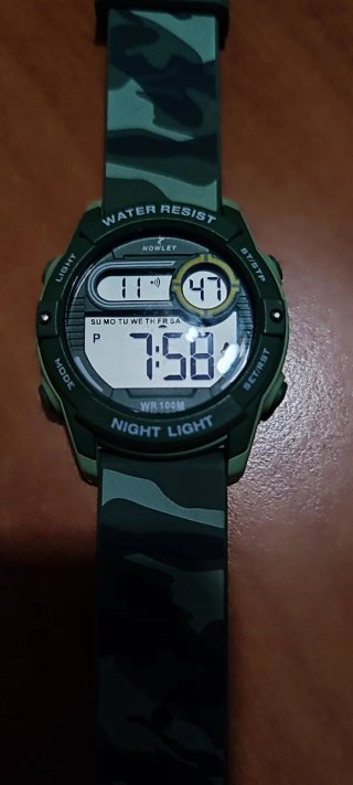 Reloj Digital Nowly Camuflaje Niño