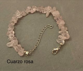 Pulseras Minerales Baño Plata PRECIO UNIDAD