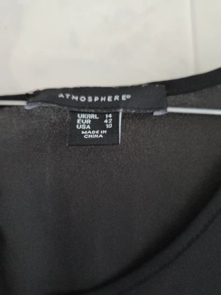 Camisola negra Atmosphere talla única