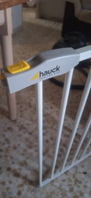 Barrera seguridad Hauck Blanco 72-76 cm
