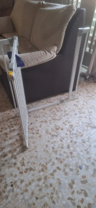 Barrera seguridad Hauck Blanco 72-76 cm