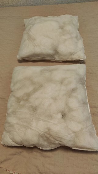 2 Rellenos Cojín Fibra 50x50