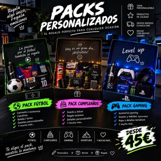 Packs personalizados
