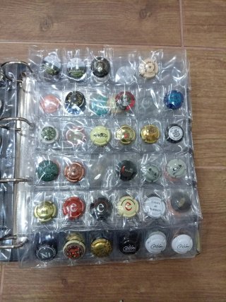 Álbum de chapas de cava