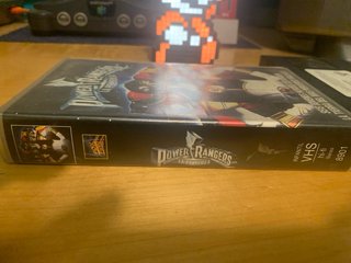 VHS Power Rangers La Película Español