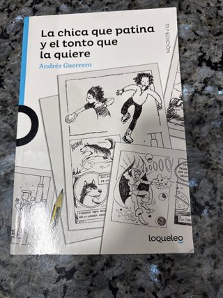 La chica que patina y el tonto que la quiere