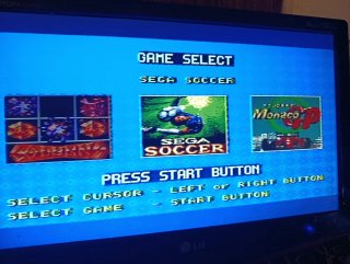Sega Mega Drive II Consola + Mando + Juego